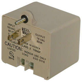 18VAC, 20VA Plug Transformer Ault